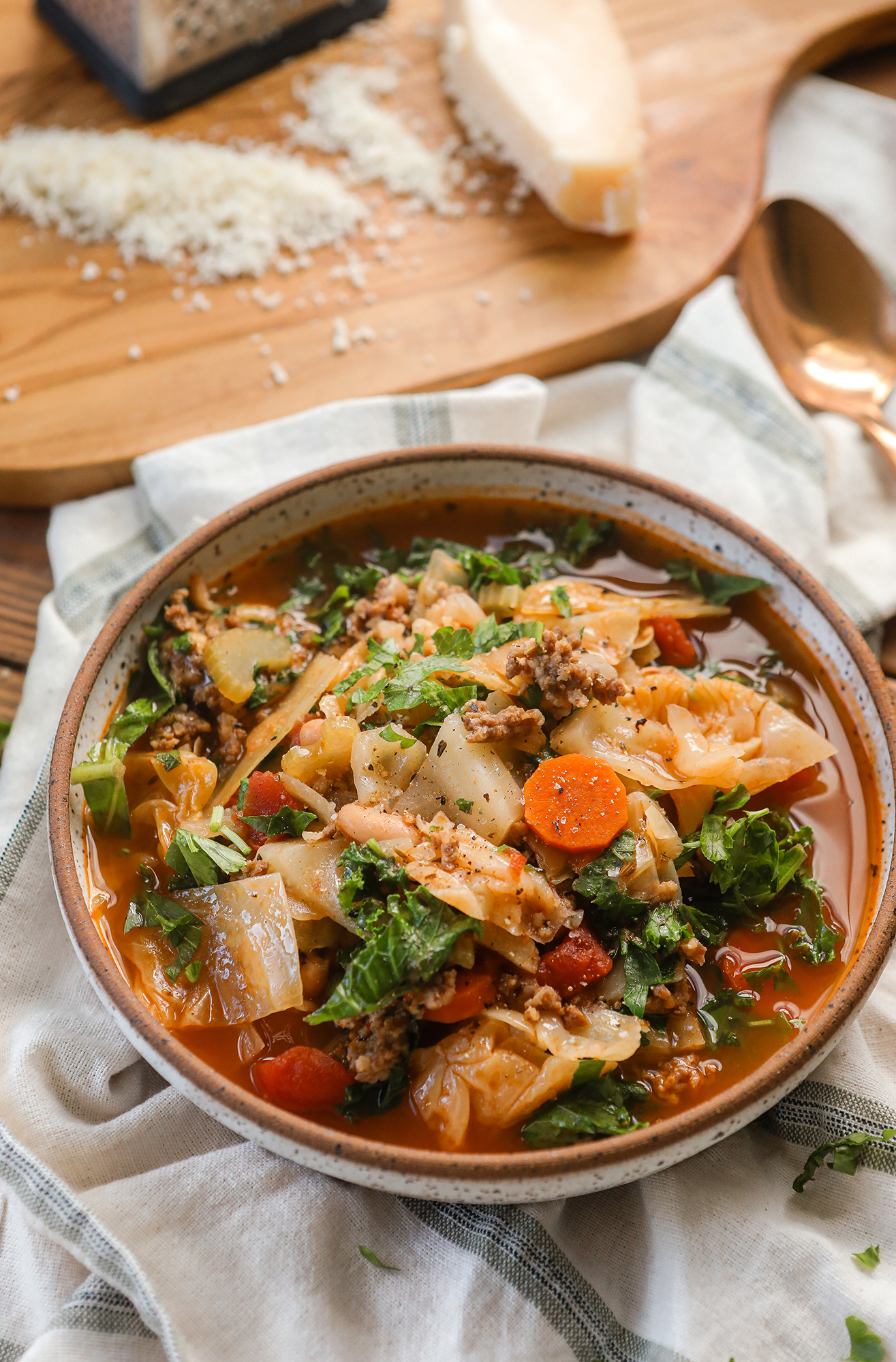 Quick & Cozy: Italian Sausage Cabbage Soup for Weeknights